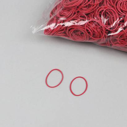 Elastiques en caoutchouc, rouge 25 mm | 1 mm