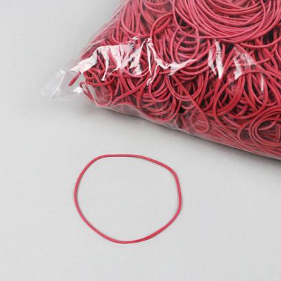 Elastiques en caoutchouc, rouge 70 mm | 1 mm