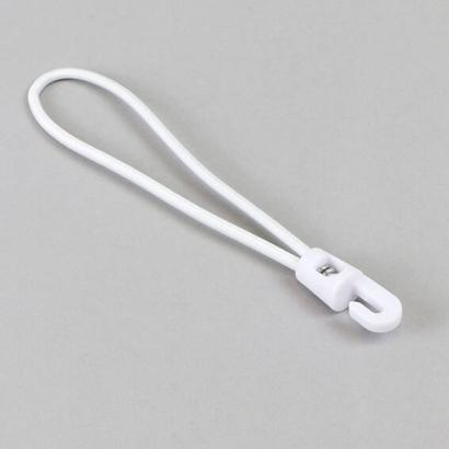 Tendeur élastique avec crochet en plastique 150 mm | blanc
