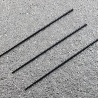 Tiges droites pour suspension de calendrier, longueur 258 mm, noir 