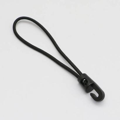 Tendeur élastique avec crochet en plastique 150 mm | noir