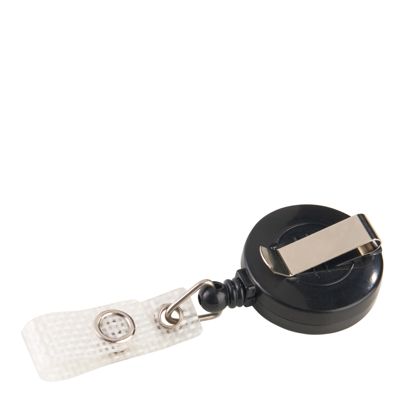 Porte-badge enrouleur, PREMIUM, en plastique 