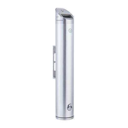 Cendrier mural PARIS, acier inoxydable, argent 