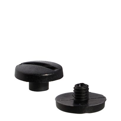 Vis reliures en plastique, noir | 3,5 mm