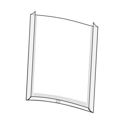 Pochettes pour affiches, PVC rigide null