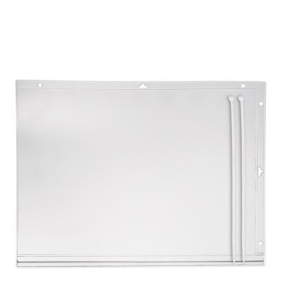 Pochette porte-affiches étanche A3 | avec 2 colliers de serrage
