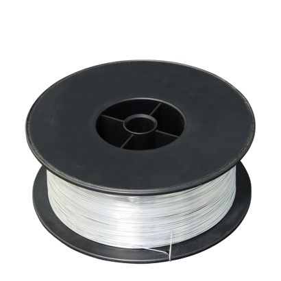Fil de fer à relier argent  | No. 28 - ⌀ 0,40 mm  | bobine d’environ 2 kg 