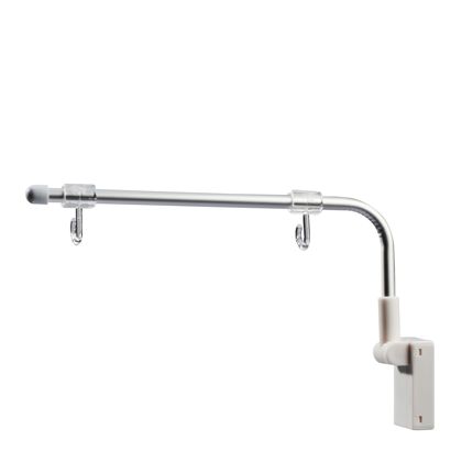 Porte-bannière avec base aimantée, 250 mm x 110 mm, barre en L 