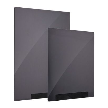 Plaque acrylique pour système de connexion variable MODUL, ardoise noire, PMMA 