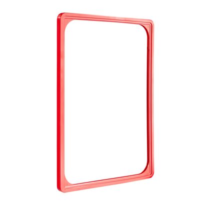 Cadre pour affiche, plastique A4  | rouge 