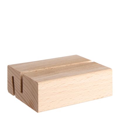 Porte-cartes en bois, base pour système de connexion variable MODUL null | 74 mm | null