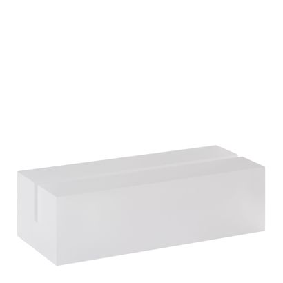 Porte-carte acrylique transparent  | mat  | 60 mm