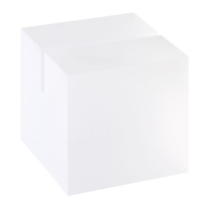 Porte-carte "Cube" en acrylique null | null