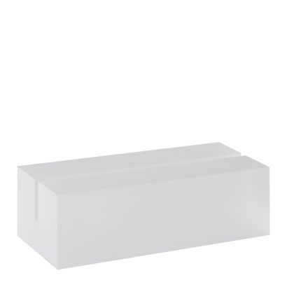 Porte-cartes en acrylique, base pour système de connexion variable MODUL null | 100 mm | null