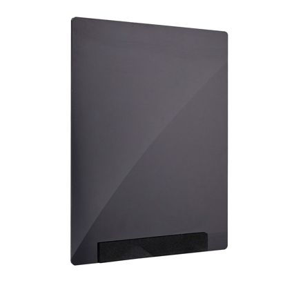 Plaque acrylique pour système de connexion variable MODUL, ardoise noire, PMMA A6 - 105 x 148 mm 