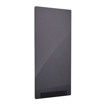 Plaque acrylique pour système de connexion variable MODUL, ardoise noire, PMMA 1/3 A4 - 100 x 210 mm 