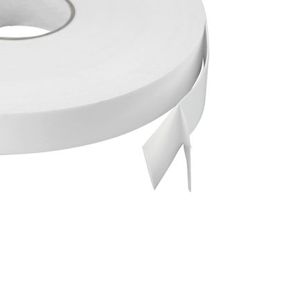 Ruban adhésif mousse en PE double face, blanc, épaisseur 1 mm, fort adhésif, EL100 30 mm