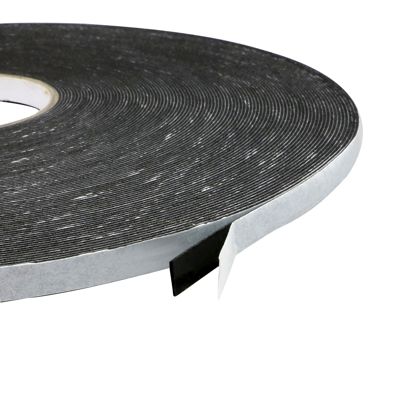 Ruban adhésif mousse en PE double face, noir, épaisseur 1 mm, fort adhésif, EL100-02 9 mm