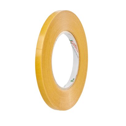 DuploCOLL 3720, ruban adhésif double face en papier spécial, adhésif acrylique très fort 9 mm | 50 m