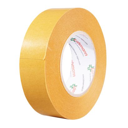 DuploCOLL 3720, ruban adhésif double face en papier spécial, adhésif acrylique très fort 38 mm | 50 m
