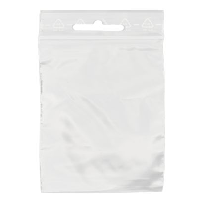 Sachets à fermeture pression, avec trou euro, film PE 250 x 350 mm | 90 µm