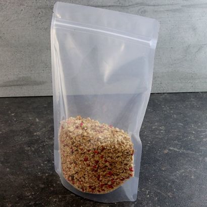 Sachets stand-up transparents 110 x 185 mm