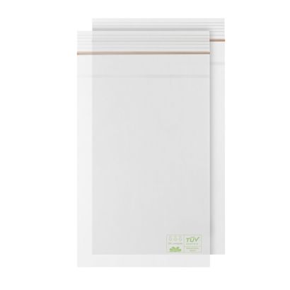 Sachets à fermeture pression, film en PLA écologique 80 x 120 mm