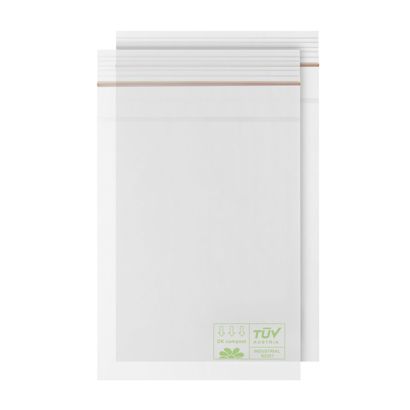 Sachets à fermeture pression, film en PLA écologique 120 x 170 mm