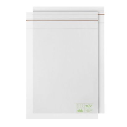 Sachets à fermeture pression, film en PLA écologique 180 x 250 mm
