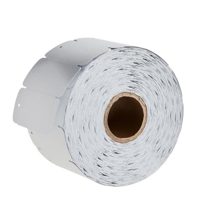 Étiquettes en carton sur rouleau 35 x 75 mm 