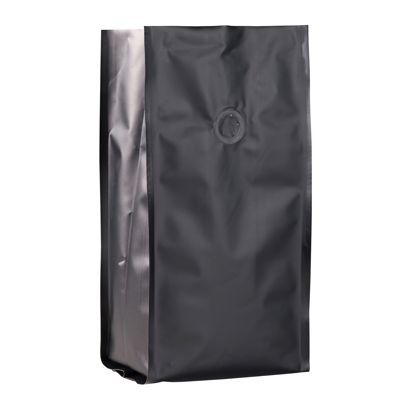 Sac à café avec valve de protection d'arômes, noir 