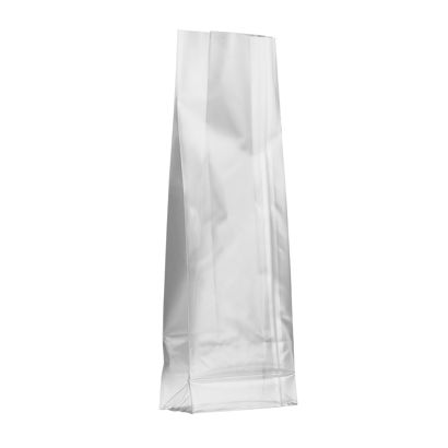 Sachets fond plat avec soudure, film OPP, 90 x 50 x 280 mm | 40 µm