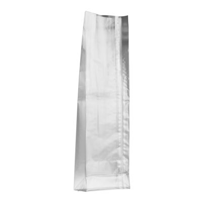 Sachets fond plat avec soudure, film OPP, 100 x 60 x 370 mm | 40 µm