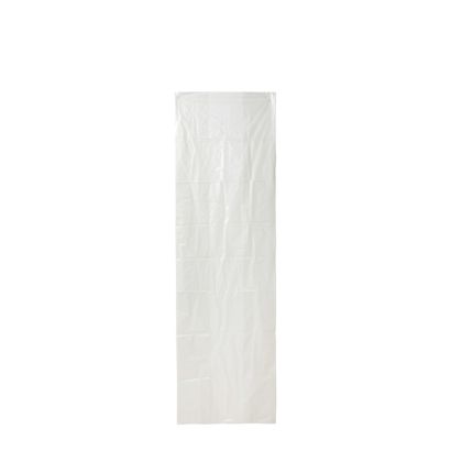 Sacs à soufflets latéraux, film PE 65 mµ avec matière régénérée (carton de 50 unités), 600 + 400 x 2000 mm 