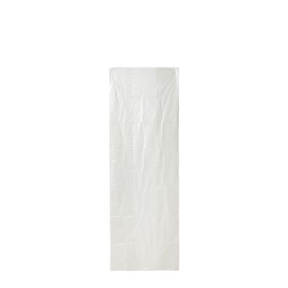 Sacs à soufflets latéraux, film PE 60 mµ avec matière régénérée (carton de 100 unités), 700 + 550 x 1500 mm 