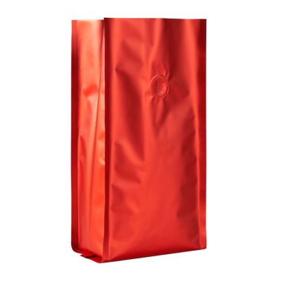 Sac à café avec valve de protection d'arômes, rouge 290 x 120 mm