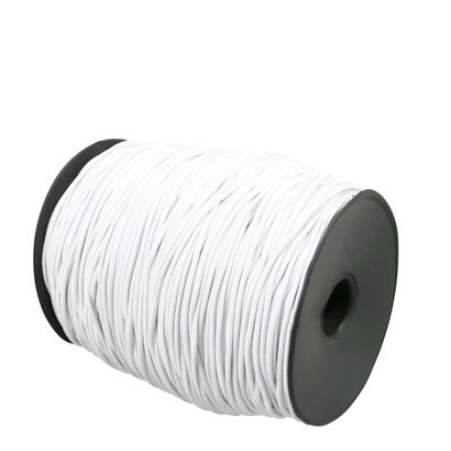 Elastiques 2,5 mm blanc  | 200 m