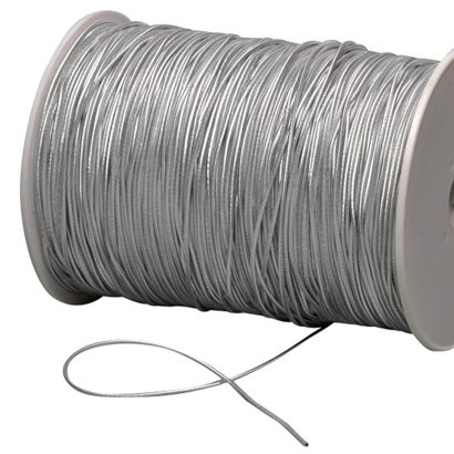 Elastiques, 2 mm argent  | 500 m