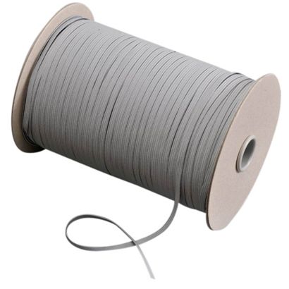 Élastique plat 5 mm gris  | 500 m