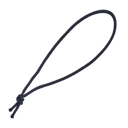 Boucles prêtes à l’emploi, nœud 70 mm | noir 