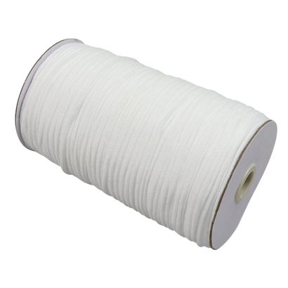 Elastiques, 3 mm, extra doux blanc  | 200 m