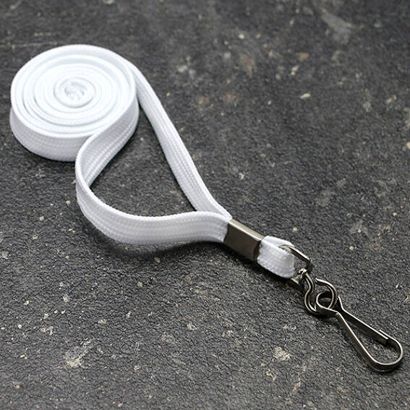 Lanyard, largeur 10 mm null | avec crochet métal pivotant