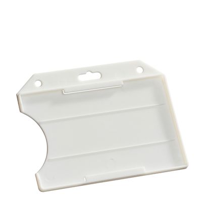 Porte-badge en plastique dur, ouverte null