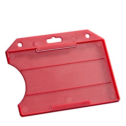 Porte-badge en plastique dur, ouverte null