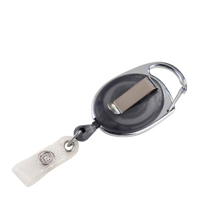 Porte-badges enrouleur avec clip de ceinture null