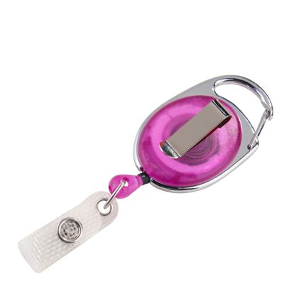 Porte-badges enrouleur avec clip de ceinture null