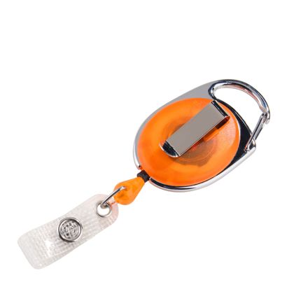 Porte-badges enrouleur avec clip de ceinture null