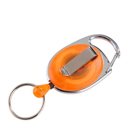 Porte-clés retractable avec clip null