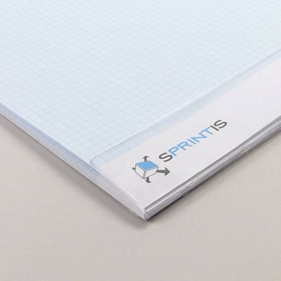 Protections pour blocs sous-main, renforts en carton transparent 