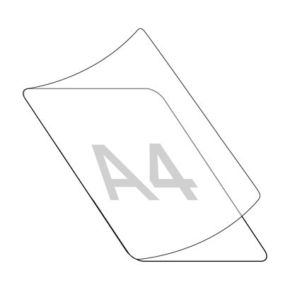 Films laminés à froid 225 x 312 mm, pour format A4 A4 